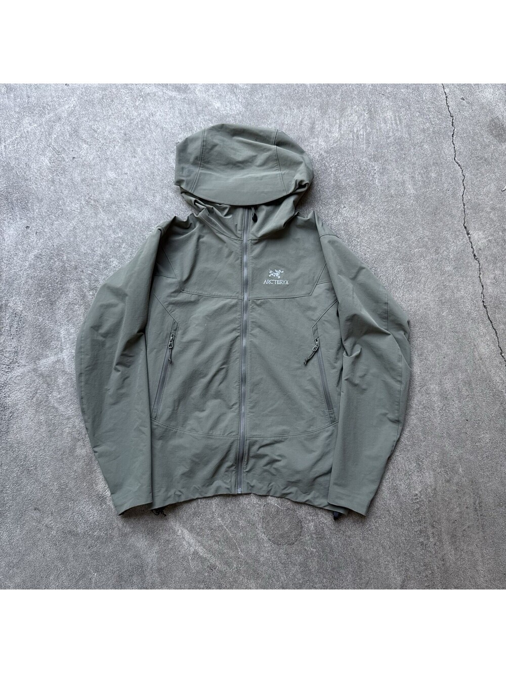 Arc'teryx Gamma LT Men’s Hoody Olive Green - Size Medium